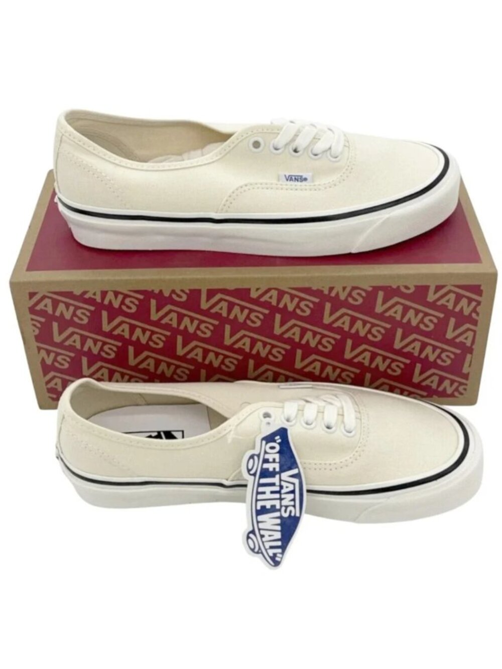 Vans Anaheim Factory Authentic 44 DX White VN0A38ENMR4 Shoes Women's 6.5 Men's 5